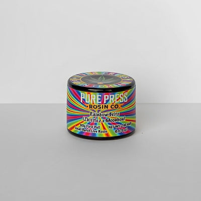 Pure Press Cold Cure Rosin – Rainbow Beltz